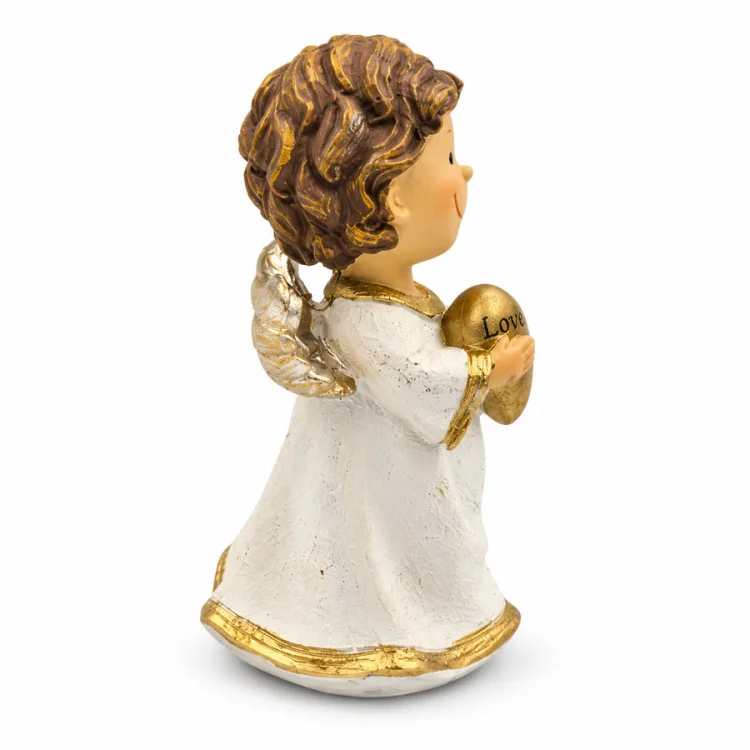 Aniołek z sercem LOVE 9,5 cm