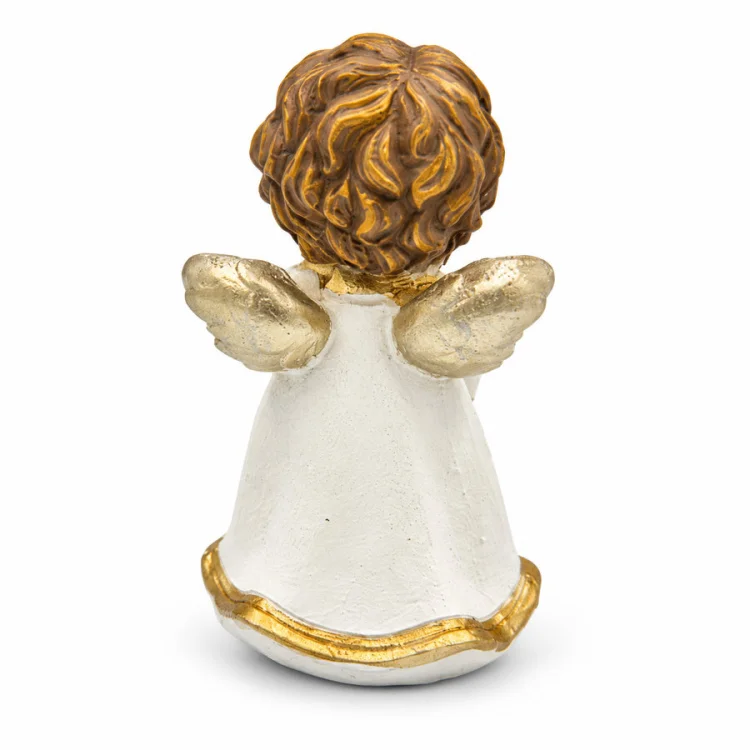 Aniołek z bukietem 9,5 cm