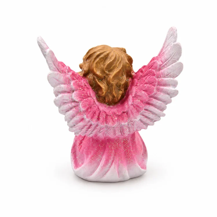 Figurka Aniołek różowy 11 cm