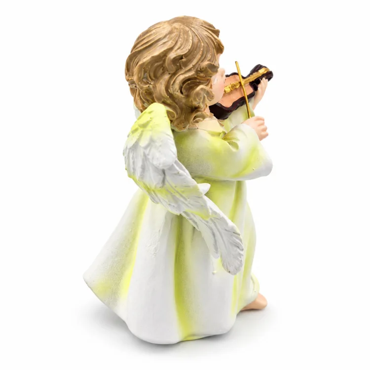 Aniołek ze skrzypcami - figurka 11 cm