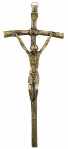 Krzyż papieski mos 27 cm