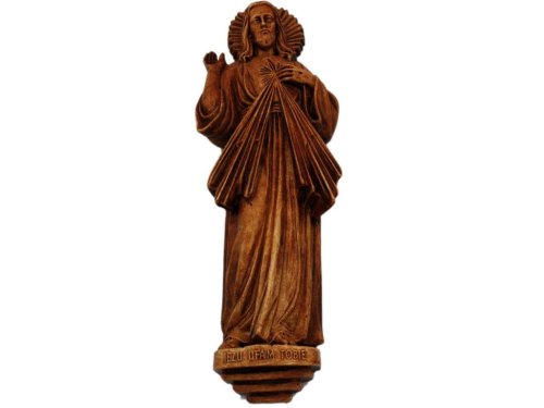 Jezus Miłosierny - relief gipsowy do zawieszenia