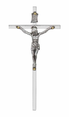 Krzyżyk niklowany 11,5 cm