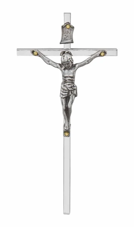 Krzyżyk niklowany 11,5 cm