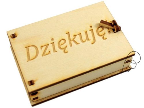 Pudełko sklejka 5x7,5x2