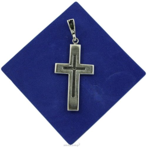 Krzyżyk srebrny ks1