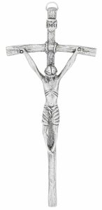 Krzyż papieski nik 27 cm