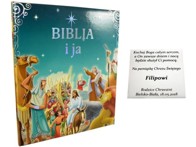 Biblia i ja + grawer