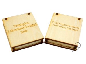 Pudełko sklejka 5x5,5x1,5