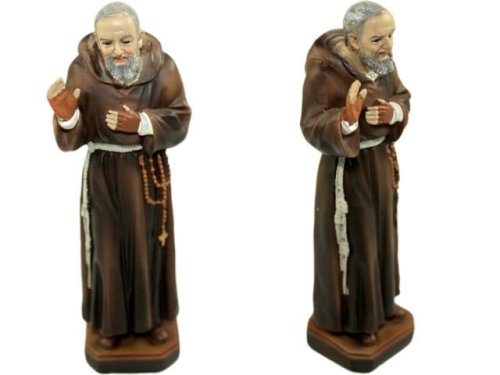 Ojciec Pio figurka 12 cm
