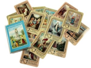 Tajemnice różańcowe - karty laminowane