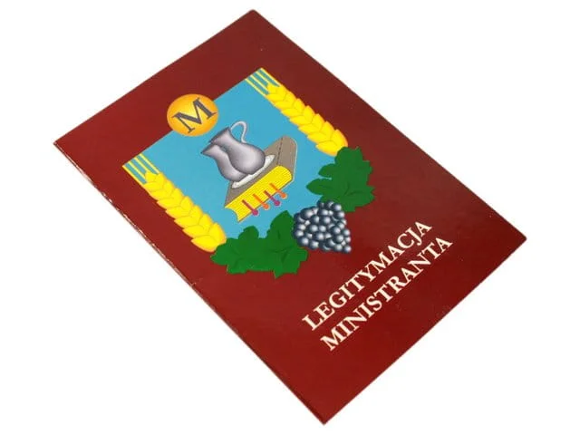 Legitymacja Ministranta - książeczka