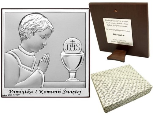 Obrazek Komunia chłopiec v31 8x8cm