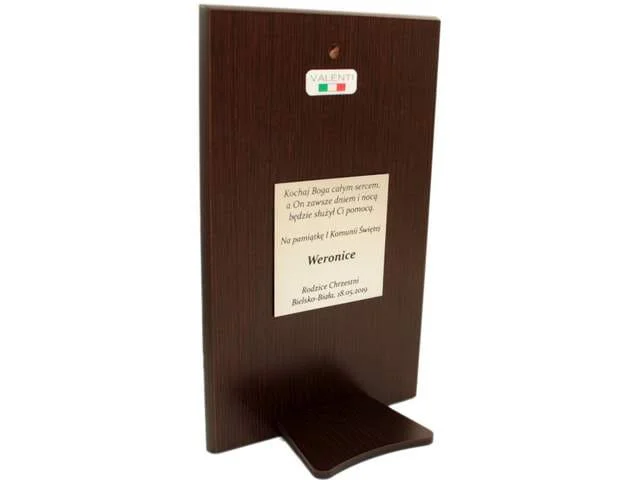 Obrazek komunijny z grawerem - chłopiec v33