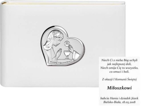 Album na I Komunię Św. + GRAWER - dziewczynka