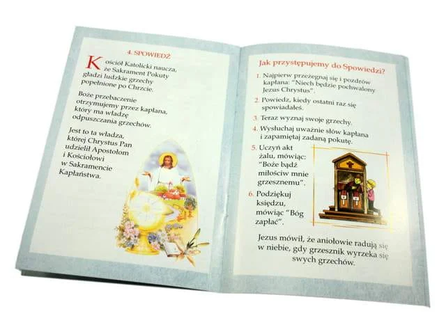 Przystępuje do spowiedzi - modlitewnik dla dzieci