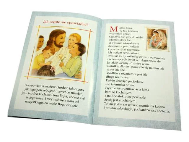 Przystępuje do spowiedzi - modlitewnik dla dzieci