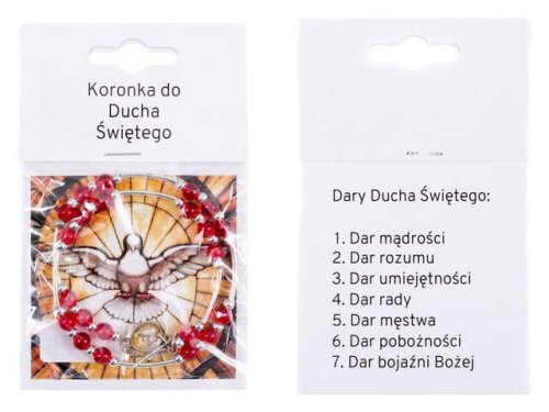 Koronka do Ducha Świętego - bransoletka