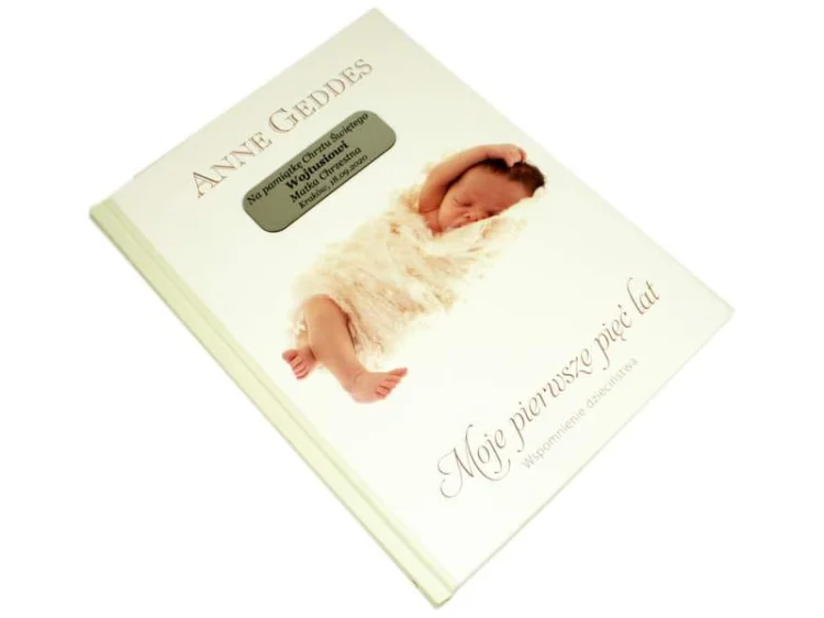 Moje Pierwsze 5 lat A4 - Anne Geddes - grawer