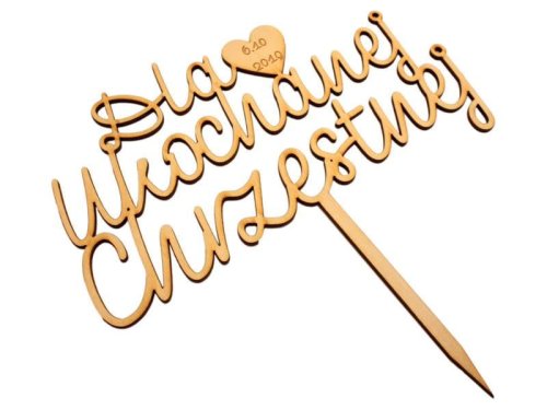 Topper dla Matki Chrzestnej