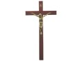 Krzyż wiszący drewniany 27 cm
