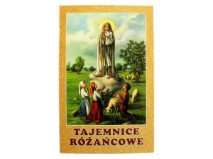 Tajemnice różańcowe - broszurka składana