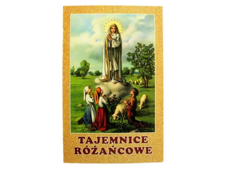 Tajemnice różańcowe - broszurka składana