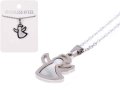 Naszyjnik z Aniołkiem - stal nierdzewna