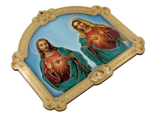 Serce Maryi / Serce Jezusa obrazek