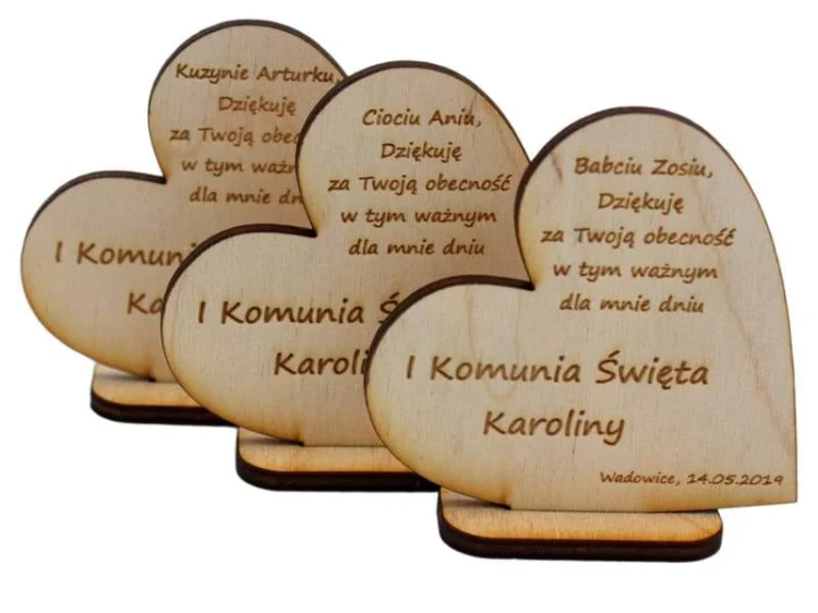 Winietka na I Komunię | podziękowanie