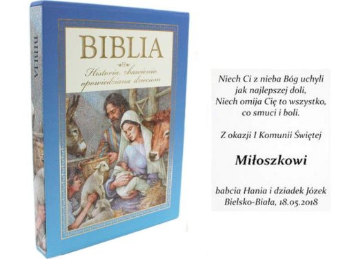 Biblia. Historia zbawienia w opowiadaniach + grawer