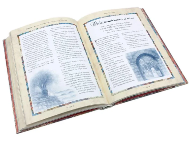 Biblia. Historia zbawienia w opowiadaniach + grawer