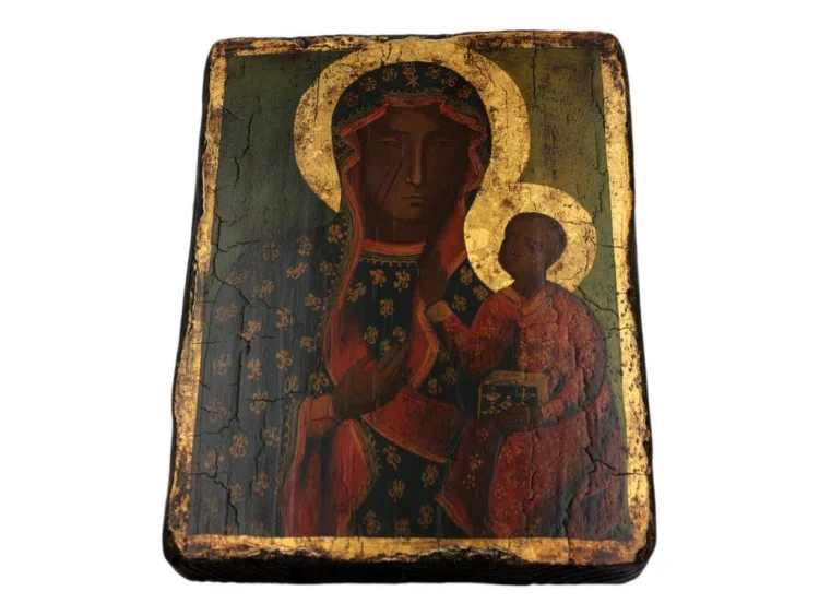 Ikona pisana MB Częstochowska 18 x 14 cm