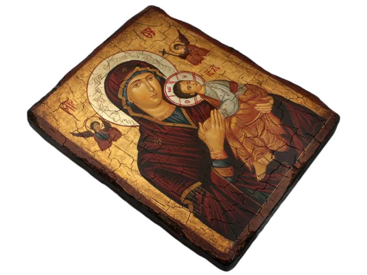 Ikona pisana MB Nieustającej 22x18 cm