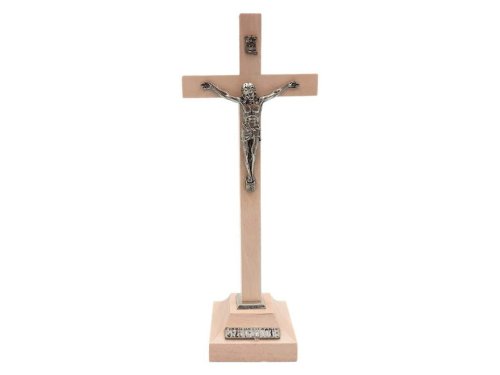 Krzyż stojący drewniany JUT 23 cm j