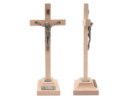 Krzyż stojący drewniany JUT 23 cm j