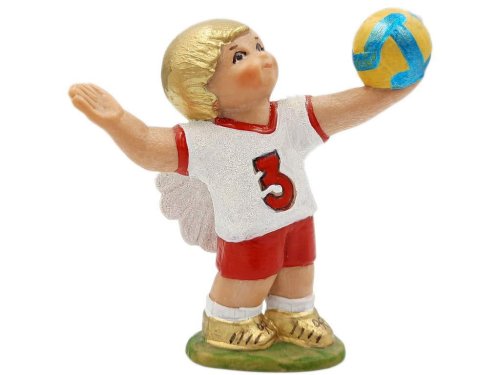 Aniołek siatkarz - figurka