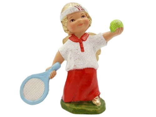 Aniołek tenisista - figurka