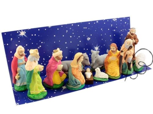 Szopka - figurki gipsowe 9,5 cm