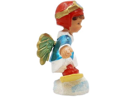 Aniołek na snowboardzie figurka