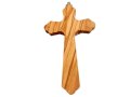 Krzyż wiszący drewno oliwne 15 cm