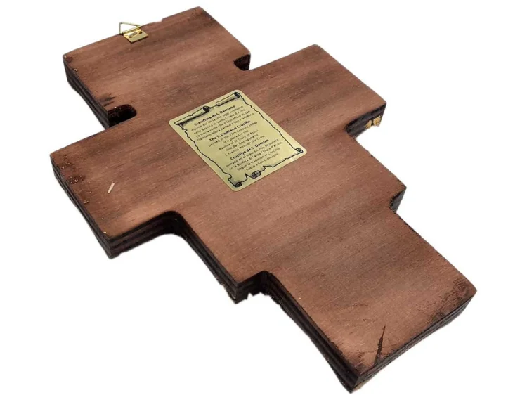 Krzyż franciszkański - San Damiano 28cm