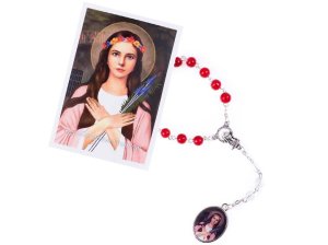 Koronka do św. Filomeny - różaniec + instrukcja