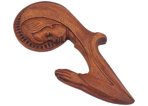 Madonna relief gips 20,5 cm
