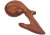 Madonna relief gips 20,5 cm