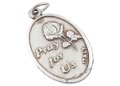 Medalik metalowy Święty Józef