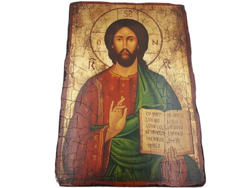 Ikona pisana Chrystus Pantokrator 32 x22