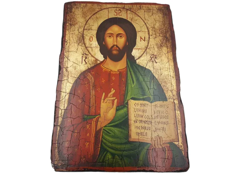 Ikona pisana Chrystus Pantokrator 32 x22