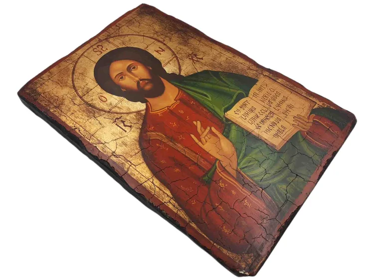 Ikona pisana Chrystus Pantokrator 32 x22