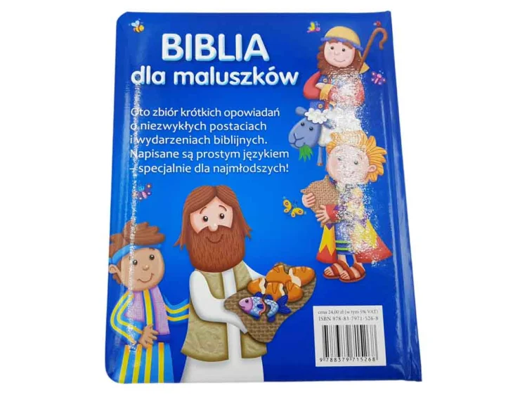 Biblia dla maluszków + grawer